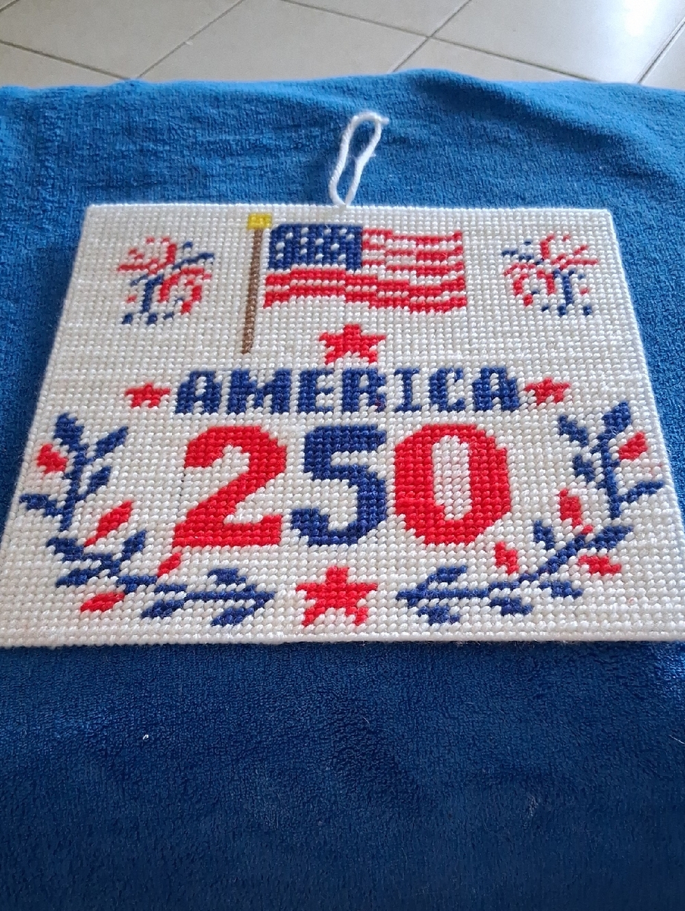 Patriotic "America 250" Wall Hanging